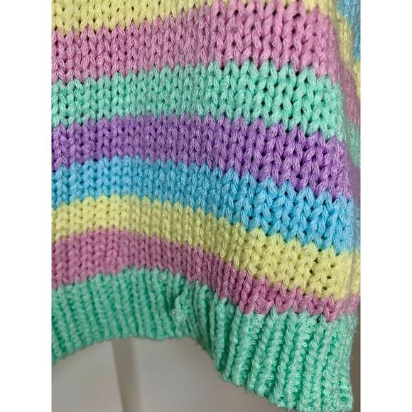 Show Me Your Mumu 3 Piece Nineties Knit Set in Pastel Dream Size M/L Striped - Picture 11 of 15